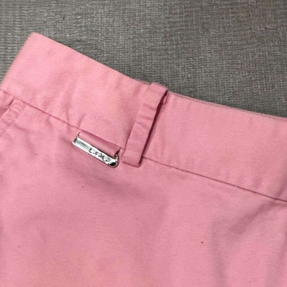 Ralph Lauren Women Pink Cotton Shorts 10P - Picture 4 of 7